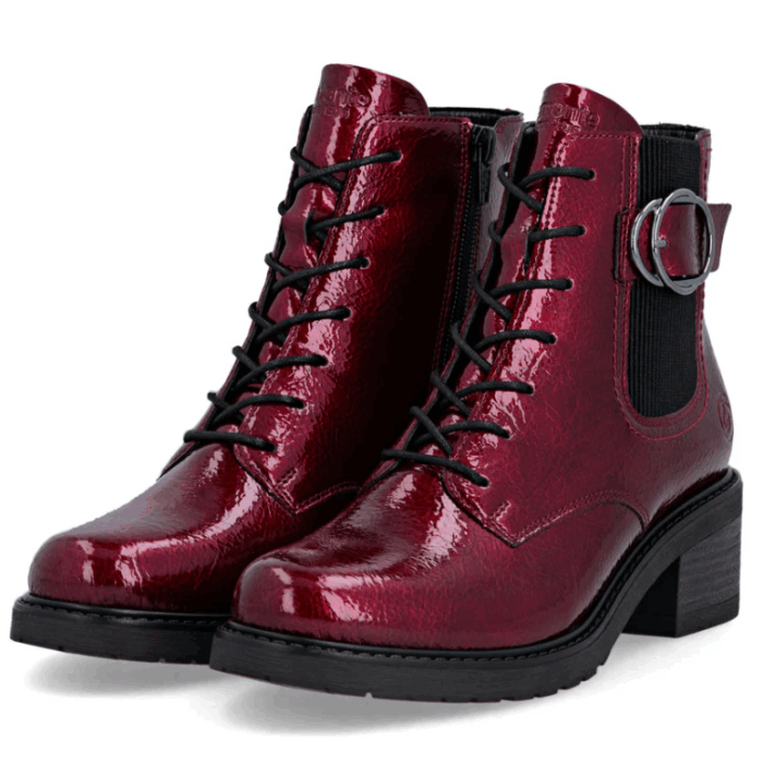 BOTTE- FEMME- ROUGE - REMONTE - D1A72-33 (#81) – Image 4