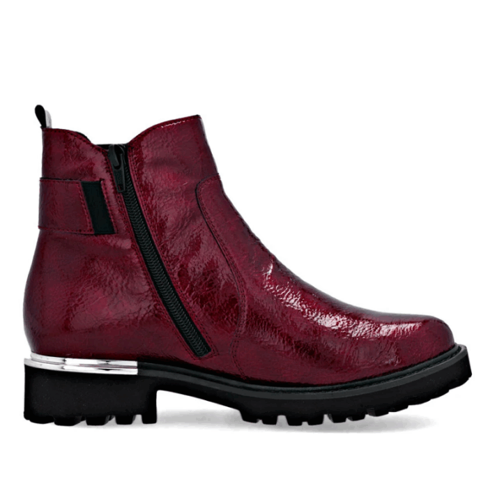 Botte - Femme - Rouge - Remonte - D8684-33 (#84) – Image 2