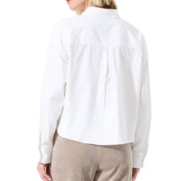 GARCIA – CHEMISE M.LONGUE – #I50234-53 – BLANCHE – Image 2