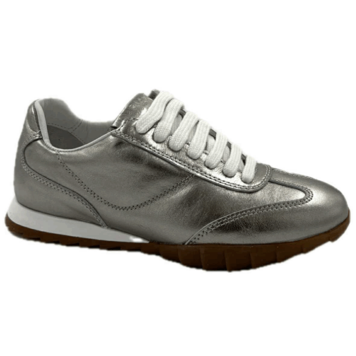 SOULIERS FEMME DARK PLATA BUENO POPIE METALLIC (#106)