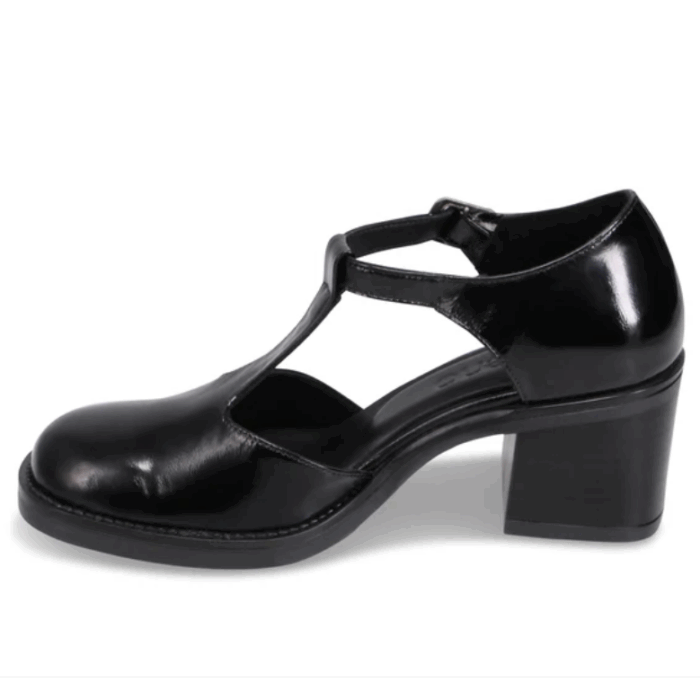 SOULIERS TALON FEMME NOIR PATENT BUENO RORY (#108) – Image 2