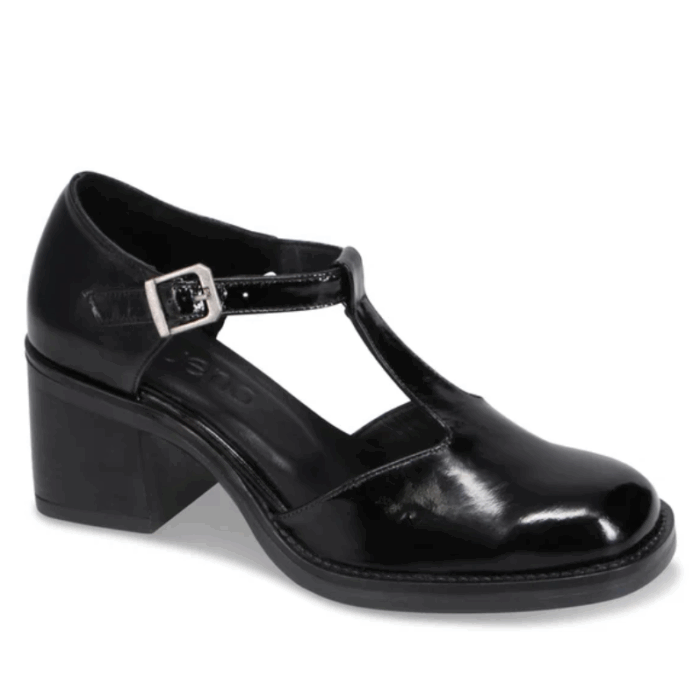 SOULIERS TALON FEMME NOIR PATENT BUENO RORY (#108)
