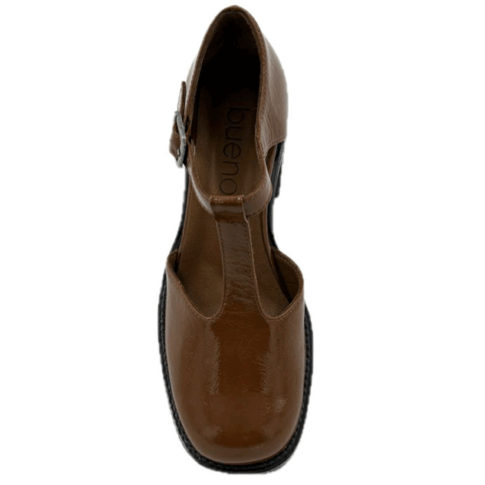 SOULIERS TALON WALNUT PATENT BUENO RORY (#109) – Image 3