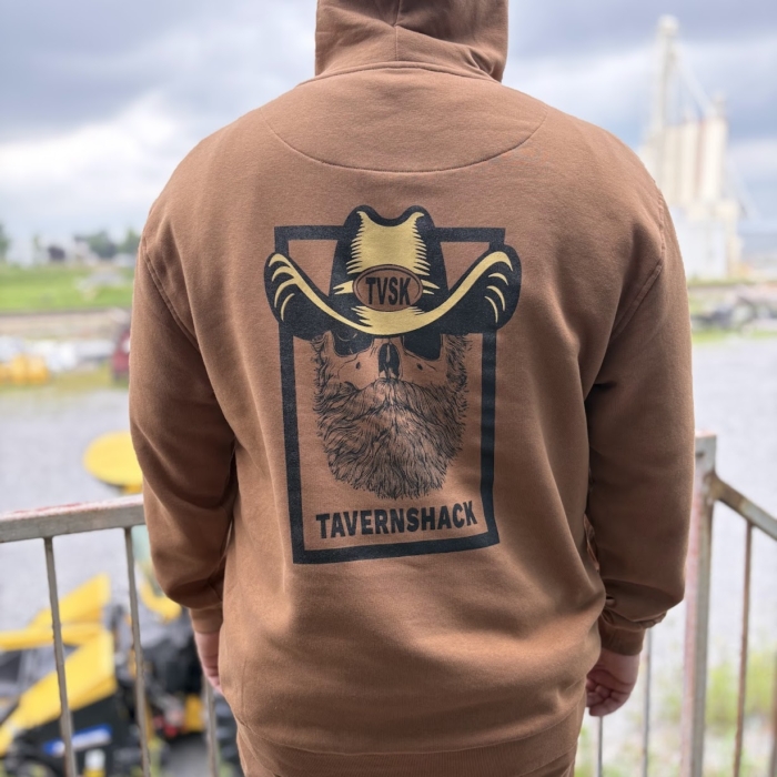 TAVERNSHACK HOODIE CARAMEL COW-BOY 2 COULEURS