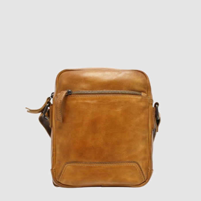 THE TREND – SAC A MAIN CUIR – CROSSBODY – 22372-151 - BRUN FONCÉ – Image 4