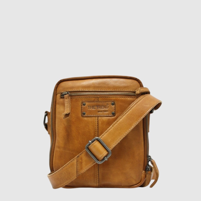 THE TREND – SAC A MAIN CUIR – CROSSBODY – 22372-151 - BRUN FONCÉ – Image 3