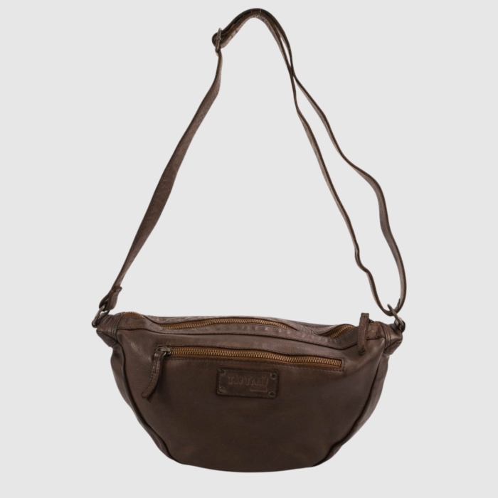 THE TREND - SAC A MAIN CUIR - EUGORGIA - 22782-151 - BRUN