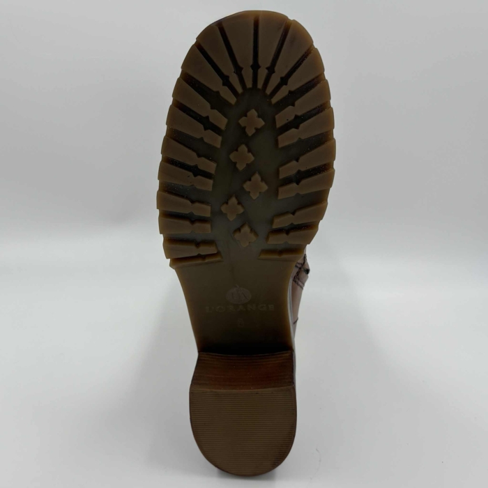 BOTTE FEMME TAN SMOOTH L'ORANGE CLAIRE-23 (#7) – Image 6