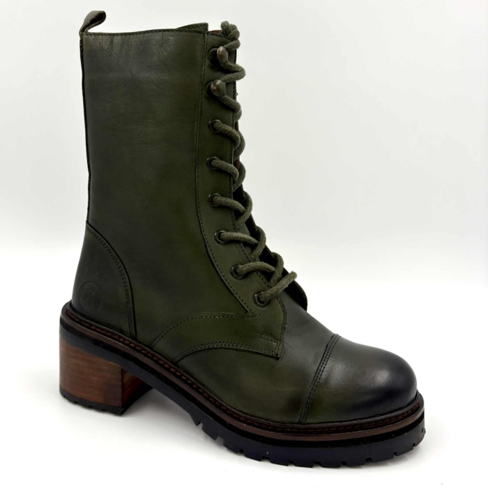 BOTTE FEMME OLIVE SMOOTH L'ORANGE COLE-63 (#6) – Image 2
