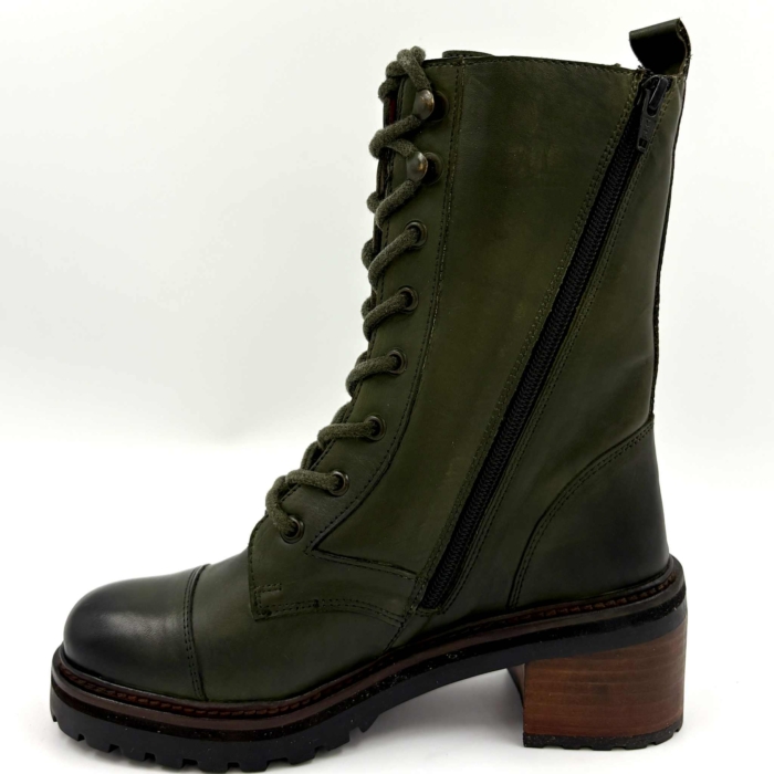 BOTTE FEMME OLIVE SMOOTH L'ORANGE COLE-63 (#6) – Image 3
