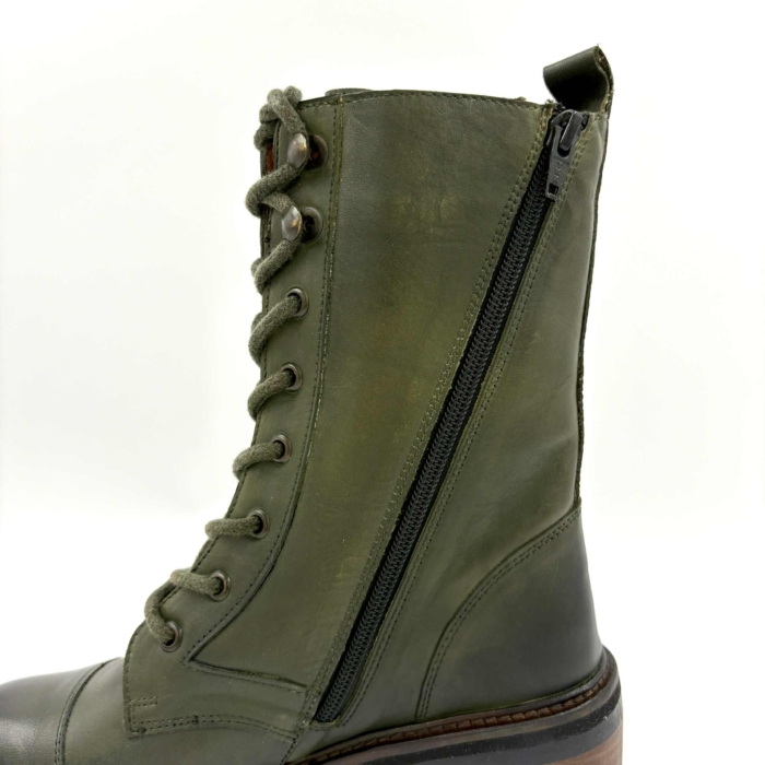 BOTTE FEMME OLIVE SMOOTH L'ORANGE COLE-63 (#6) – Image 4