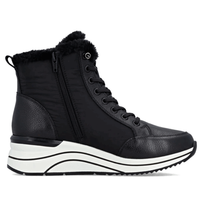BOTTE HIVER FEMME NOIR REMONTE D0T80-00 (#92) – Image 2