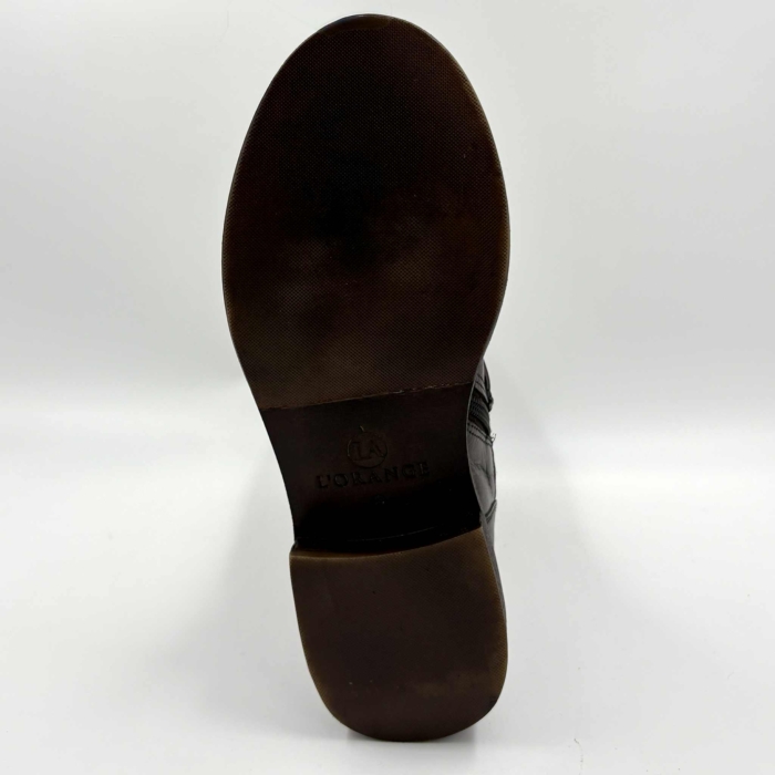 BOTTE FEMME CHOCOLAT SMOOTH L'ORANGE ELLIE-20 (#3) – Image 7