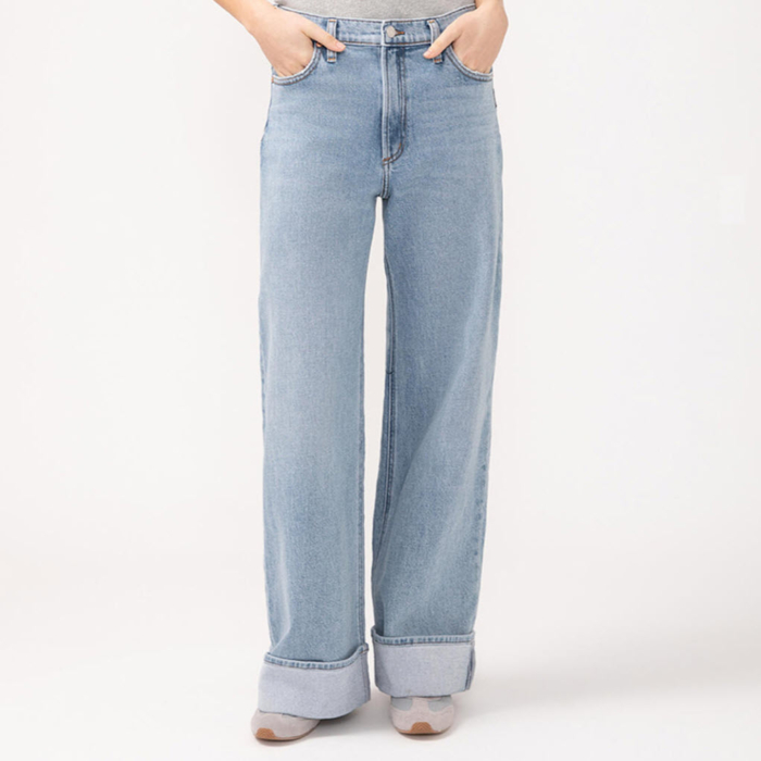 SILVER JEANS - Highly Desirable - JEANS JAMBE LARGE TAILLE HAUTE- L28952AGR209
