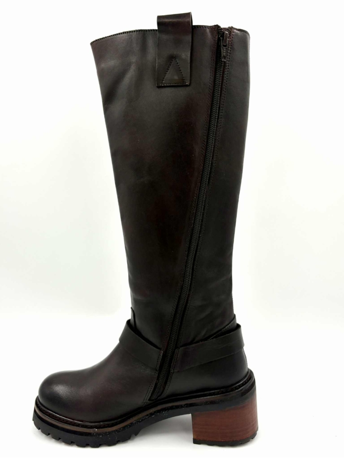 BOTTE FEMME CHOCOLATE SMOOTH L'ORANGE LORETTA-20 (#5) – Image 3