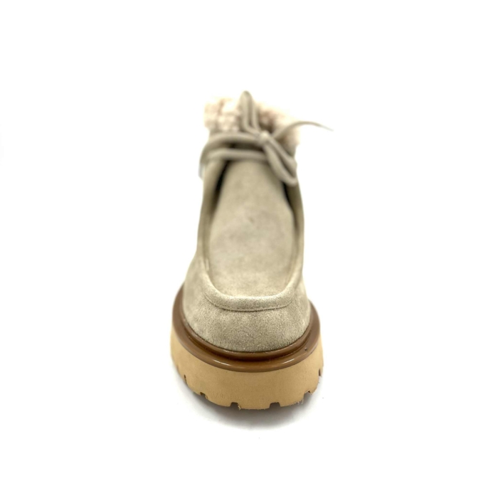 BOTTE CUIR - FEMME – TYCHE – 97T-MABELA-31- SUEDE BEIGE -  (#62) – Image 3