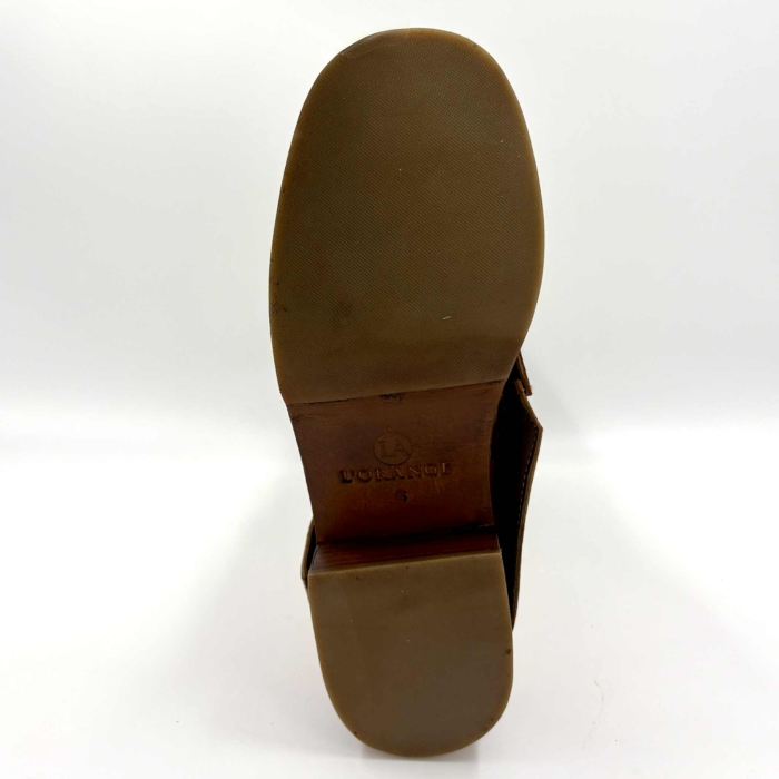 BOTTE FEMME TAN SMOOTH L'ORANGE NORA-23 (#1) – Image 6