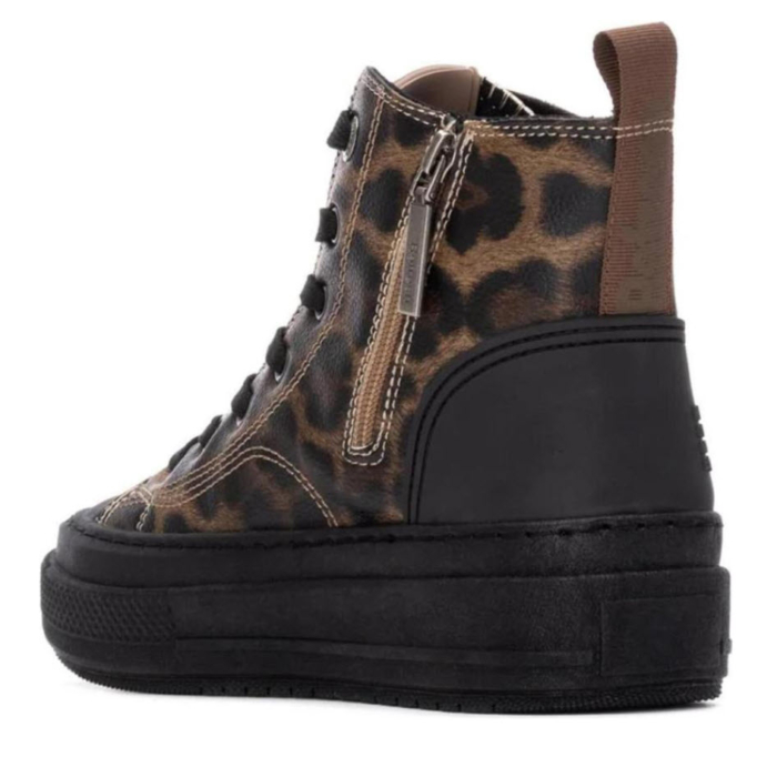REFRESH – ESPADRILLE URBAINE – 173075-96 – (#71) – LEOPARD – Image 2