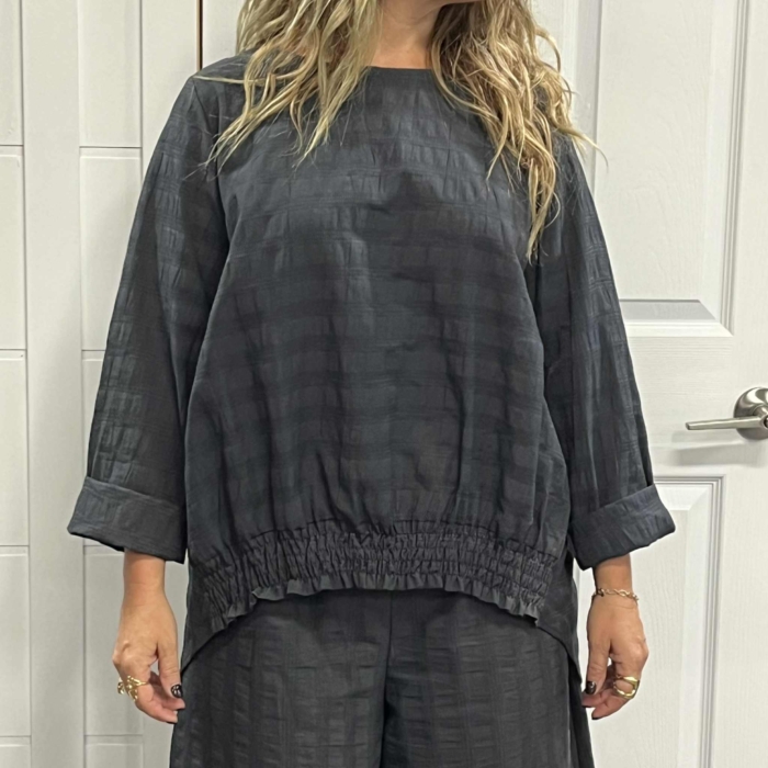 WENDY TRENDY – CHANDAIL - GRIS – 225185 – Image 2
