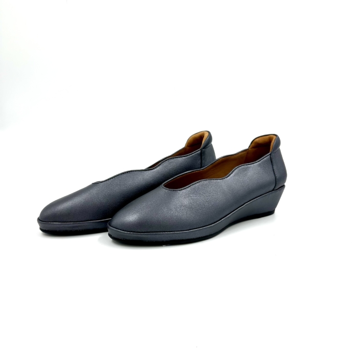 L'AMOUR DES PIEDS - CHAUSSURE - #162 - NOIR MÉTALLIQUE – Image 3
