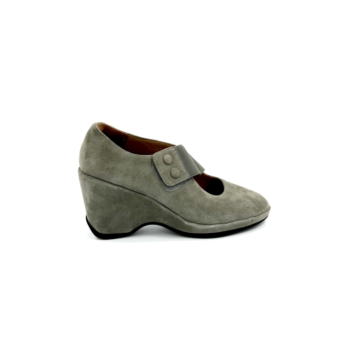 L'AMOUR DES PIEDS - TALONS HAUTS - #152 - GRIS/VERT