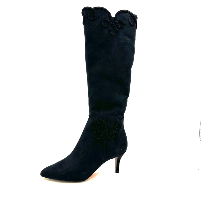 J.RENÉE - TALONS HAUTS - #134 - NOIR SUÈDE – Image 2