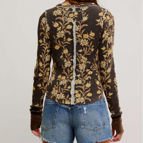 CHANDAIL - FEMME - MOTIF FLORAL - FREE PEOPLE - OB1874365-0098 – Image 2